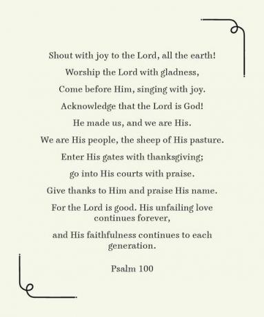 psalm 100