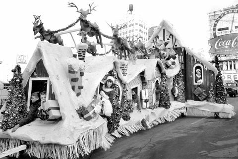 Julenissen på Macys parade i 1964