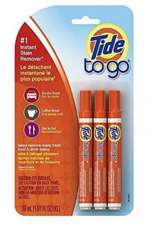 Tide to Go Instant Stain Remover Penns 3 ea (pakke med 1), hvit