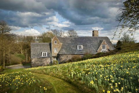 Baksiden av Stoneywell, Leicestershire. © National Trust Images Andrew Butler