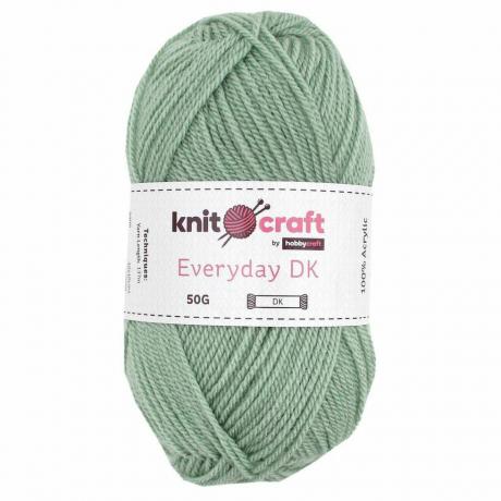 Knitcraft Mint Green Everyday DK Garn 50g