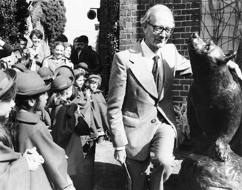 Christopher Robin Milne i London Zoo 1980