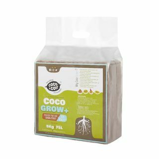 Torvfri ekspanderende coco grow plus kompost - 75 liter