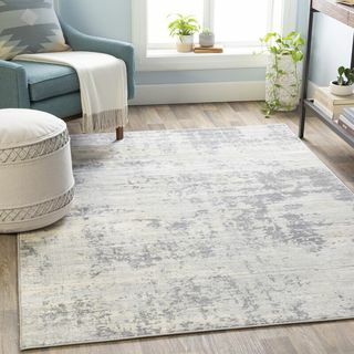 Clayborn Abstrakt GreyCream Area Rug