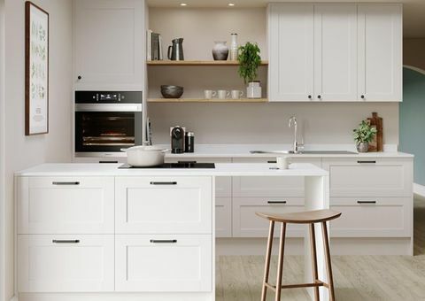 10 kjøkkenfarger som tiltrekker boligkjøpere krem