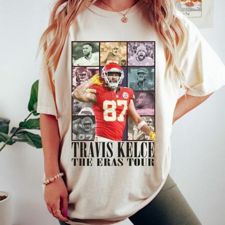 Travis Kelce The Eras Tour-skjorte