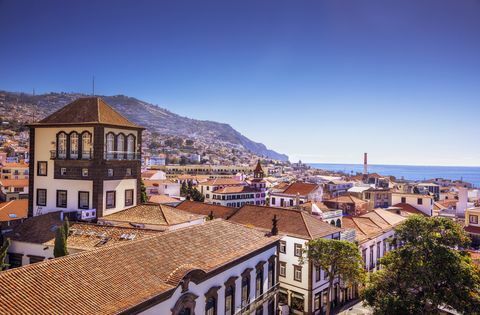 Utsikt over Funchal sentrum