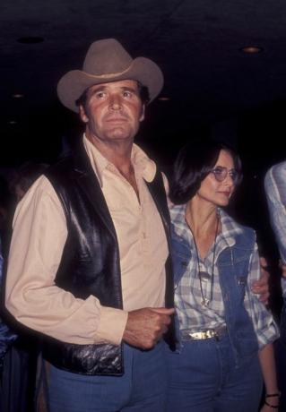 James Garner og Lois Clarke 1977