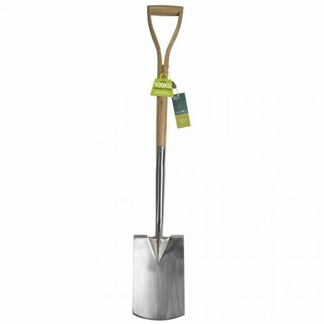 RHS Burgon and Ball rustfri gravespade