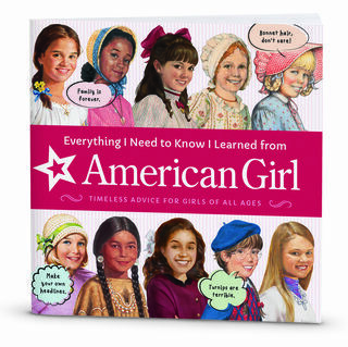 en bok med tittelen alt jeg vet jeg lærte av amerikansk jente