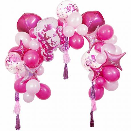 Dolly Parton rosa festballongbue