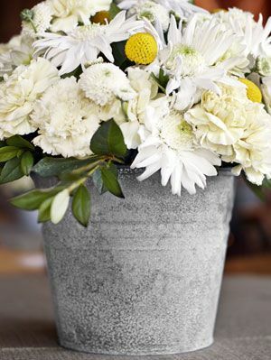 Halligan Wedding Flowers and vase - Think Outside the Vase