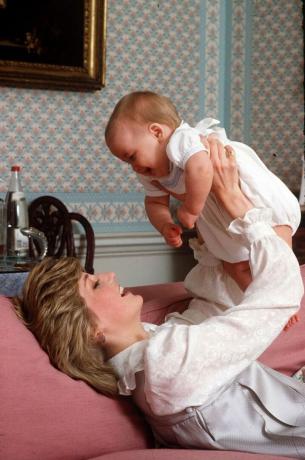 bilder av prinsesse diana hjemme