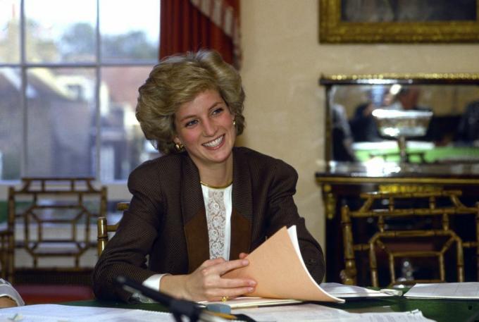 bilder av prinsesse diana hjemme