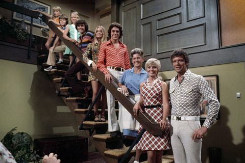 "Brady Bunch" -besetningen gjenforent 48 år etter at TV-showet hadde premiere