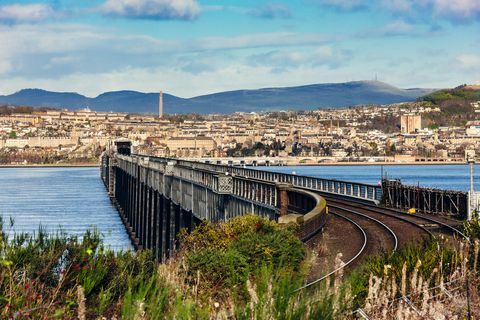 tay rail bridge, dundee, Skottland