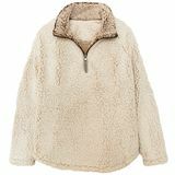 Member's Mark Ladies 'Elfenben Sherpa Pullover