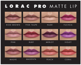 'PRO Matte' Leppefarge