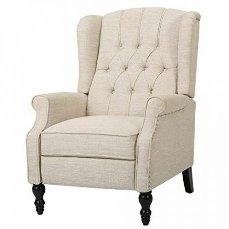 Elizabeth Tufted Stoff Recliner