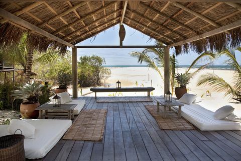 Beach Lounge på UXUA Hotel & Spa i Trancoso, Brasil 