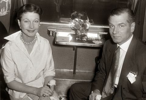 Laurence Olivier og Vivien Leigh i 1957