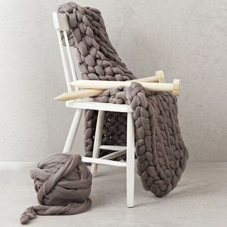 Gjør-det-selv strikkesett Giant Chunky Blanket