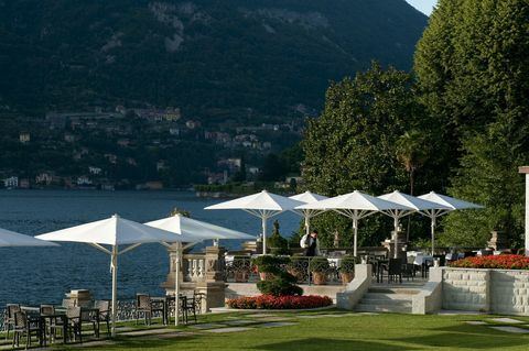 L'Orangerie-restaurant i Comosjøen, Italia