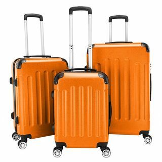 Hardside Lett Spinner Orange 3-delers bagasjesett