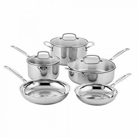 CUISINART klassisk rustfritt sett (8-deler)