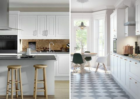 10 kjøkkenfarger som tiltrekker boligkjøpere hvit