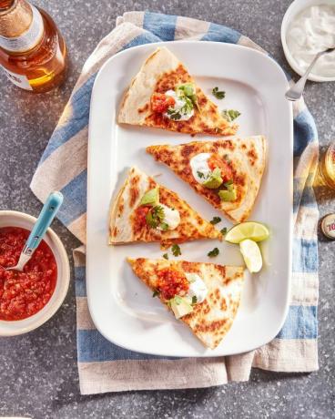 kylling quesadillas 30 minutters oppskrifter