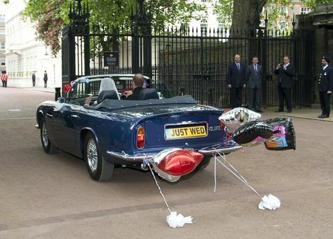 Prins Harrys Jaguars lisensplate