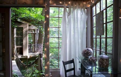 Tilbaketrukket Intown Treehouse - Atlanta - Airbnb - sittegruppe