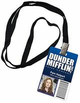 Pam Halpert Dunder Mifflin Inc. ID-merke 
