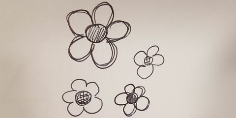 blomster doodle