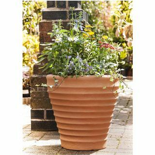 Moroccan Style Outdoor Planter, 43cm