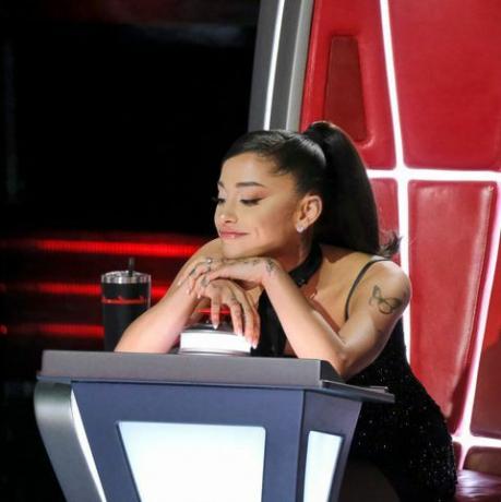 nbc 'the voice' sesong 21 -trener Ariana Grande