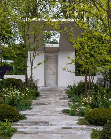 chelsea flower show 2023 hagearbeid hage design memoria green acres transcendens