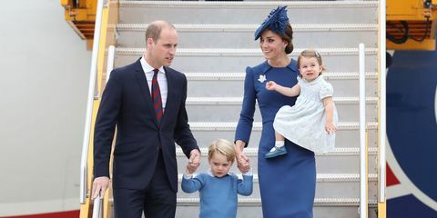 prins william hertuginne av cambridge prins george prinsesse charlotte canada kongefamilie