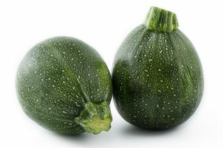 sommer squash avrundet zucchini