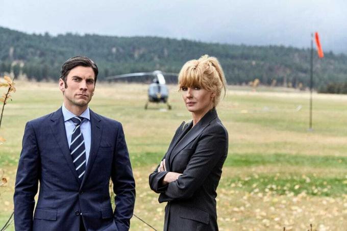 kelly reilly og wes bentley på yellowstone