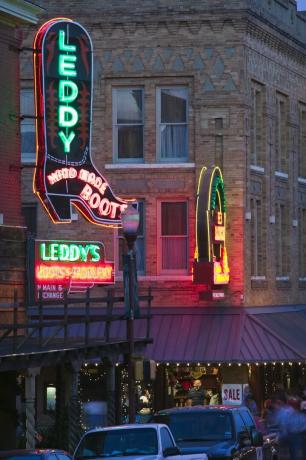 fort worth stockyards nasjonalt historiske distrikt