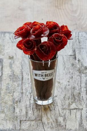 100% Beef Jerky Roses