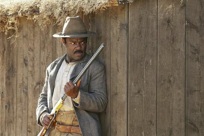 david oyelowo som bassreeves i lawmen bass reeves, episode 2, sesong 1, streaming on paramount, 2023 photo credit lauren smithparamount