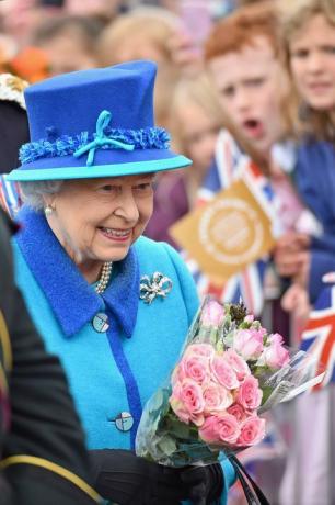 Dronning Elizabeth IIs nye offisielle portrett