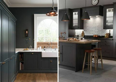kjøkkenfarger som tiltrekker boligkjøpere svart