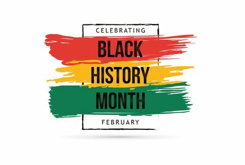 svart historie måned feire vektor illustrasjon design grafisk svart historie måned
