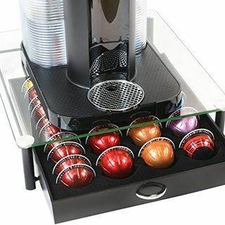 Nespresso Vertuoline oppbevaringsskuff i herdet glass 