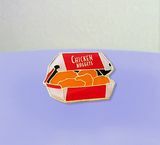 Chicken Nuggets Emalje Pin