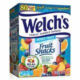 WELCHs fruktsnacks, blandet, 80 teller